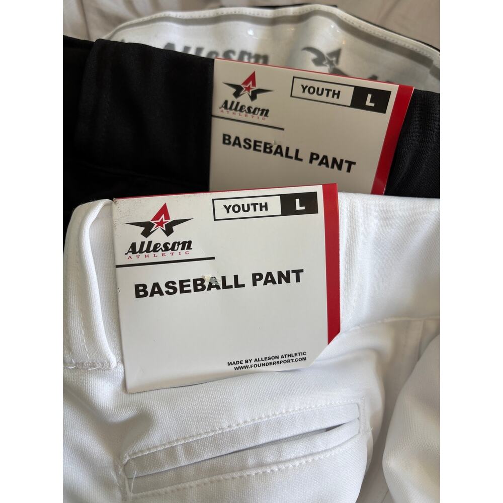 Alleson Youth Baseball Pants - Lot of 2 Size Large - Picture 4 of 4